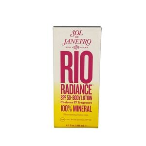 Sol de‎ Janeiro Rio Radiance SPF 50 Body Lotion Cheirosa 87 Fragrance 6.7 fl oz